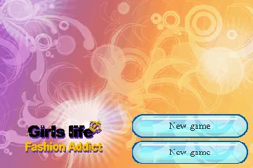 Girls Life - Fashion Addict (Europe) (En,Fr,De,Es,It,Nl) (NDSi Enhanced) screen shot game playing